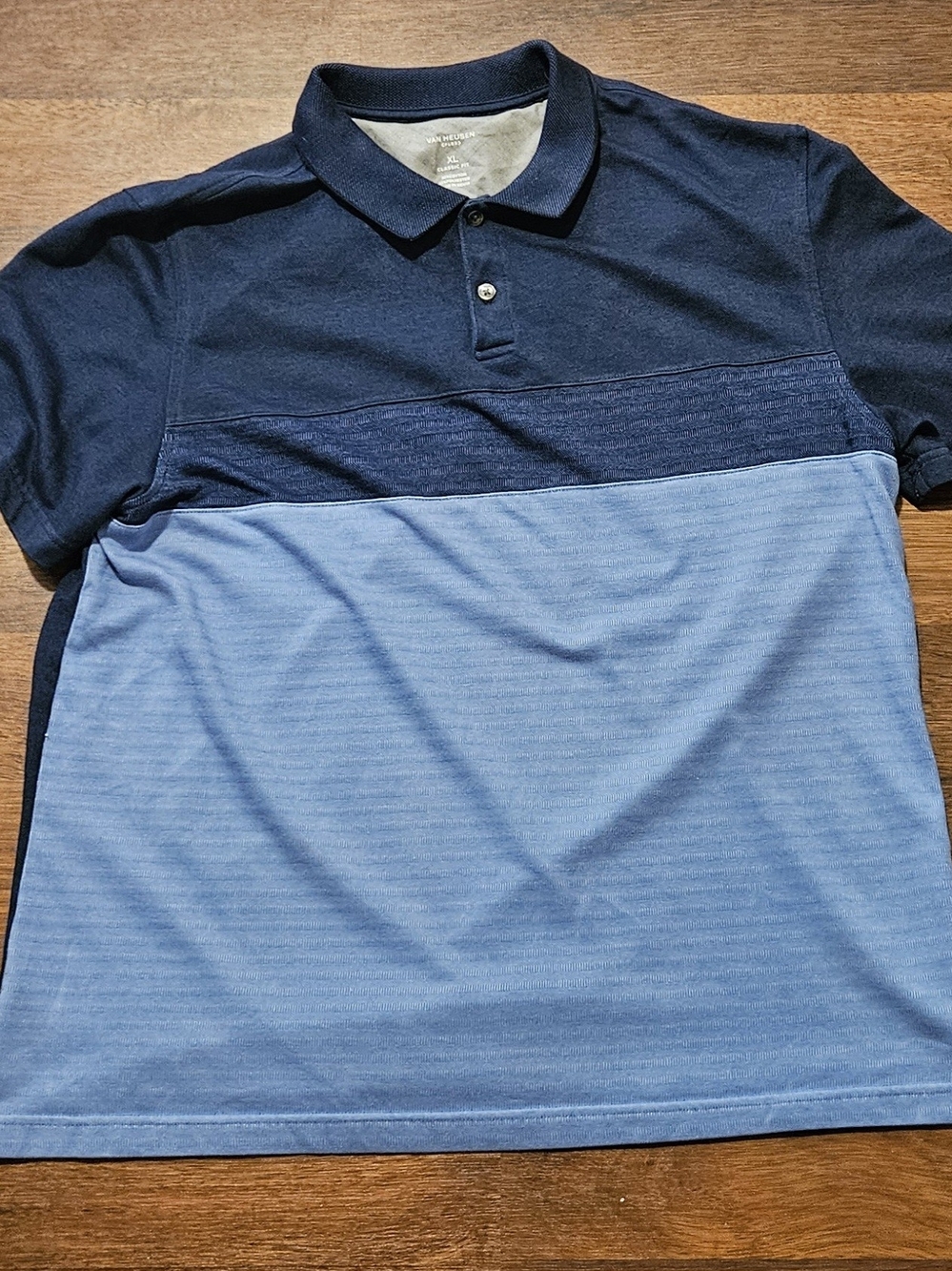 VANHEUSEN FLEX mens dress polo SIZE XL MULTICOLOR LXL1
